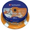 Verbatim - Scatola 25 DVD-R - stampabile - 43538 - 4,7GB (unità vendita 1 pz.)