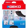 Geko Guarnizione adesiva per serramenti MUSS - 15 x 10 mm x 5 m - neoprene - nero - Geko (unità vendita 1 pz.)
