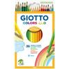 GIOTTO Pastelli colorati Colors 3.0 - diametro mina 3 mm - Giotto - astuccio 36 pezzi (unità vendita 1 pz.)