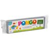 GIOTTO Pasta Pongo - panetto 350 gr - argento - Giotto (unità vendita 1 pz.)