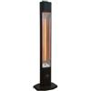 CFG Stufa a torre Hot Tagon - con timer - 2000 W - 31 x 24,5 x 114 cm - nero - CFG (unità vendita 1 pz.)