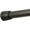 InterDesign iDesign Asta doccia per tende (109-191 cm), Asta telescopica doccia regolabile di media lunghezza, Asta tenda doccia in metallo, bronzo