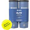 Raquex Palline da padel Elite - 6 Palline - 2 opzioni di velocità, palline da padel Elite, Standard Speed. Elite: Pace Padel Pro per un gioco più veloce