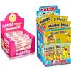 Haribo Chamallows Girondo, Caramelle Marshmallows Incartate Singolarmente, Gommose Gusto Frutta, Ideali Per Feste - 60 Pezzi Da 12gr [720gr] & Mini Orsetti D'Oro