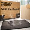VOLTGY | Tappetino da Bagno in Diatomite 60×40 cm | Tappetino in Pietra Assorbente ad Asciugatura Rapida | Antiscivolo e Antibatterico per Maggiore Comfort e Sicurezza