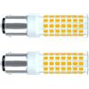 BQHY lampadina ba15d led 6W Non-Dimmerabile, 90V-265V Bianco Freddo 6000K Equivalenti a 75Watt Bulbo Alogeno(2PCS)
