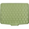 Astralong Tappetino Scolapiatti in Silicone 40x30 cm, Tappetini Lavello Cucina, Gocciolatoio per Lavello, Antiscivolo e Resistente al Calore, Morbido, Pieghevole e Senza BPA, per Lavello e Cucina (Verde)