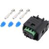 VGOL 1 Set 3 Pin Impermeabile Connettore a Pedale Sensore Radar Automotive Compatibile con BMW, Peugeot e Citroen