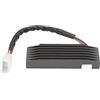 Dioche Raddrizzatore, regolatore di tensione raddrizzatore Dioche 32800‑38B00 accessorio adatto per VS Intruder 600 800 1400 lega di alluminio + ABS