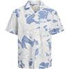 JACK & JONES Jprblubahamas Print Resort S/S Shirt, Quiet Harbor, L