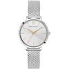 Pierre Lannier - Orologio Chouquette - Quartz movimento dell'orologio - Spessore della cassa: 8.3 mm - Larghezza della cassa: 30 mm - Acciaio inossidabile - Argenté - 3 ATM