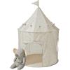 3 Sprouts - Tenda Gioco Bambini per Interno - Capanna per Bambini Cameretta, Tenda delle Fiabe, Teepee Bambini - Mirtillo Taupe