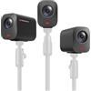 NearStream Kit da 3 Telecamera Streaming 2K, Webcam con Zoom Ibrido 40x, 8 Microfoni MEMS con Cancellazione Rumore, Batteria 6Ore, per YouTube/Twitch/Facebook/RTMP, Controllo via App