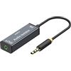 eppfun AV100A Ground Loop Noise Isolator, Isolatore di Rumore ad Anello di Massa per Impianto Audio/Auto/Impianto Stereo Domestico con 3.5mm AUX Jack