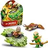 LEGO NINJAGO Lloyd vs. Earth Monster Spinner - Ninja Spinning Toy w/a Launcher, Battling Tops & 2 Minifigures - Birthday Gift for 6+ Year Old Boys & Fans - 71850