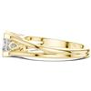 Senza marchio Designer 1,04 Ct Promise Ring Created Princess Cut Diamond Test Pass R202