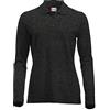 Clique Clothing, maglia a maniche lunghe classica in cotone, da donna, vestibilità moderna, da XS a XXL Anthracite XX-Large