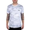 Alpha Industries Maglietta Basic T Small Logo Camo Uomo Olive