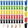 Set 101 Mollette Per Calzini Colorate Con Custodia – Clip Antiscivolo Per Lavatrice E Asciugatrice