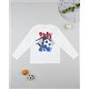 Prénatal T-shirt bambino bianca stampa soccer
