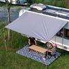 Dulepax Tenda da sole per roulotte, tenda da sole con keder, 3000 mm, impermeabile e resistente ai raggi UV, adatta per SUV, furgoni e camper, 4 x 2,45 m
