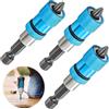 baflovga Set di 3 Portapunte per Trapano a Secco, Attacco Esagonale da 1/4, Porta Bit per Cartongesso Bit, Cambio Rapido, Supporto Magnetico