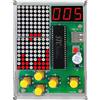 AOUZOVLI Console da gioco fai da te, kit di saldatura, kit di costruzione elettronica, kit per console per giochi fai da te, 4 giochi retrò, set di esercizi di saldatura, per saldatura, per adulti e scienza