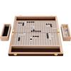 Engelhart-250415 - Gioco del Go Pieghevole - Goban Compatto 36,5 × 23 × 5 cm - 361 Pietre in Plastica 13 mm - Sacca in Feltro - Gioco da Tavolo Tradizionale Giapponese