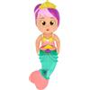 IMC Toys BLOOPIES Shimmer Mermaids Emma, Giocattolo d'Acqua, Sirena con Coda Scintillante Piena di Charms che Spruzza Acqua, Giocattolo Regalo per Bambini dai 18 Mesi in su