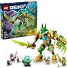 LEGO DREAMZzz 2in1 Mech Volpe Guardiana - Action Figure Giocattolo Trasformabile in Volpe Guerriera - con 3 Minifigure e Creatura del Tesoro Verde da Collezione - Regalo per Bambini da 9 Anni - 71508