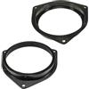 tomzz Audio 2855-001 Staffe di adattamento degli anelli degli altoparlanti compatibili con gli altoparlanti DIN da 165 mm di Toyota Corolla MR2 Avensis Prius RAV4 Auris