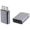 CY Adattatore USB-C USB 3.1 Tipo C femmina verso Micro USB 3.0 maschio Adattatore dati 10 Gbps Alimentazione dati per disco SSD di computer portatile