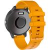 ISABAKE 20mm Cinturino per Garmin Vivoactive 3 / Vivoactive 5/Vivomove HR Forerunner 245/ Forerunner 645/Forerunner 570 42MM/Forerunner 165/Venu 2 Plus/Approach S40,Silicone Cinturini di ricambio