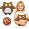 KBIBCK Borsa Acqua Calda Microonde, 21 x 24 cm Cuscino Termico Microonde, Borsa Calda Micro-onde Per Donne, Bambini e Bambini, Per Dolori Per La Pancia, La Schiena E La Zona Lombare
