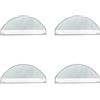 NUHFUFA 4 PZ Lavabile Mop Pad Robot Aspirapolvere Accessori Panno Pulire Straccio per Xiaomi Mijia 3C Enhanced E10/C103/B112/E12