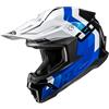 HJC Casco C50 PRIMAL Blu Bianco HJC