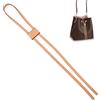 WADORN Borsa A Secchiello in Pelle PU con Coulisse, 90.5 cm Staccabile in Pelle PU Cordoncino per Borsa di Ricambio per Borsa all'Uncinetto Fai da Te con Coulisse con Portascivolo, Cachi