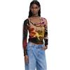 Desigual TS_Japon_Lacroix, 3035 Pink Stick, S