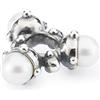 Trollbeads Fiore di perla, misura unica, Argento sterling Perla, Perla