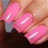 Ozzeal Smalto Semipermanente Unghie Trasparente, 15ML Rosa Brillante Smalti Semipermanenti Per Unghie Cristallo Traslucido Gel Nail Polish Primavera Estate Soak Off UV Led