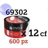 HP DVD-R 4.7GB 16x Shrink 50pz HP InkJet Bianca 23.5-118 - 69302 - MINIMO 12CF - DME00070WIP-3mc