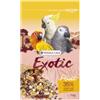 Versele-Laga Prestige Exotic Parrots Fruit | 750 g | Mangime complementare per pappagalli | A base di semi, cereali e frutta | Contiene papaya, banana, ananas e albicocche