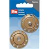 Prym 341831 Sew-On Snap Fastener 35 mm Beige, 1 Stück