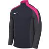 NIKE FD7569-410 Maglia da Allenamento Dri-Fit Strike 24 Maglia Lunga Uomo Obsidian/Anthracite/Hyper Pink/White Taglia M