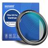 NEEWER Filtro CPL da 40mm Compatibile con Vantrue N4 Pro N5 E1 Pro E1 E2 E3 E1 Lite S1 Pro N2X Dash Cam, Filtro Polarizzatore Circolare Ultra Sottile Regolabile, Riduce Riflessi e Aumenta Contrasto