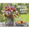 Alpha Edition - Blumenpracht 2026 - Calendario da parete 52 x 42,5 cm con 12 brillanti motivi floreali, calendario floreale di alta qualità per soggiorno, cucina e ufficio, regalo ideale per gli