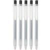 MUJI Moma Muji Smooth Writing Gel Ink Penna a sfera Tipo di battitura, nero 0,5 mm (Giappone importazione) (5)
