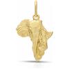 Gioielleria Lucchese Oro Ciondolo Elefante Africa Oro Giallo GL102372