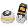 MOTOROLA Babyphone Interfono Portatile Motorola con Luce Notturna Timer e Display LCD