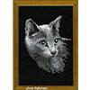 RIOLIS Counted Cross Stitch Kit 8.25X11.75 - Russian Blue (10 Count)